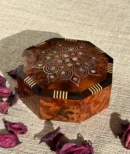 Wooden Jewelry Box, Decorative Box for Office and Living Room, Wooden Storage Chest, Keepsake Box, Gift for Wood Lovers