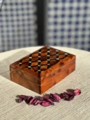 Handmade Thuya Burl Wood Jewelry Box, Jewelry Organizer, Keepsake Box, Decorative Storage Box for Women, Jewelry Boxes