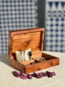 Handmade Thuya Burl Wood Jewelry Box, Jewelry Organizer, Keepsake Box, Decorative Storage Box for Women, Jewelry Boxes