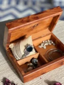 Handmade Thuya Burl Wood Jewelry Box, Jewelry Organizer, Keepsake Box, Decorative Storage Box for Women, Jewelry Boxes