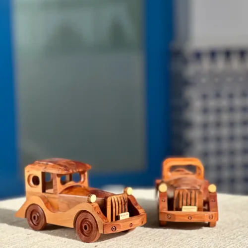 The Timeless Thuya Wood Car Model