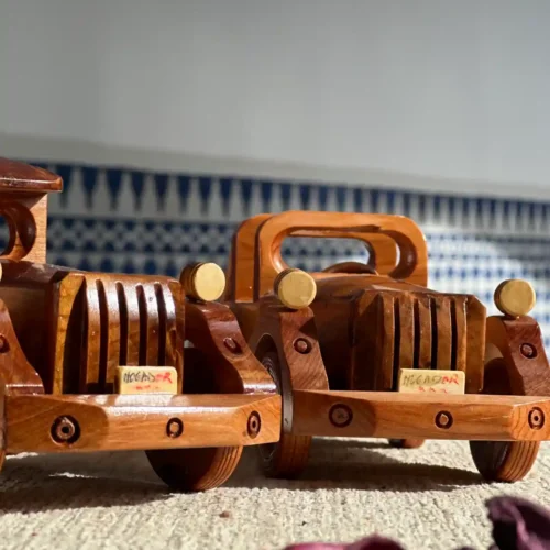 The Timeless Thuya Wood Car Model