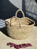 Lot de 2 Paniers 100% Naturels en Doum – L’Authenticité Multipliée