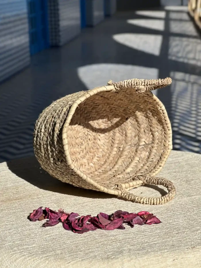 Lot de 2 Paniers 100% Naturels en Doum – L’Authenticité Multipliée - Image 3