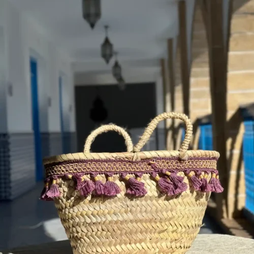 Doum and Wool Tote Bag – Natural Elegance and Comfort for Every Day