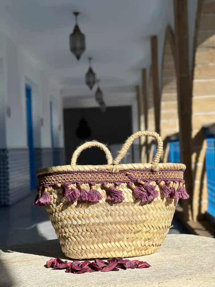 Doum and Wool Tote Bag – Natural Elegance and Comfort for Every Day - Image 2