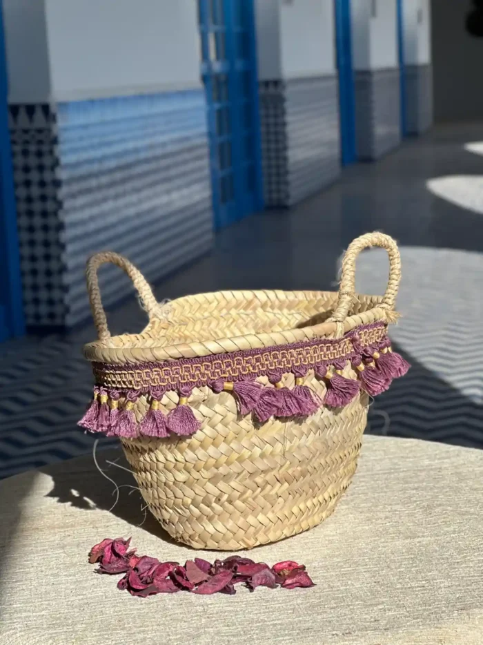 Doum and Wool Tote Bag – Natural Elegance and Comfort for Every Day