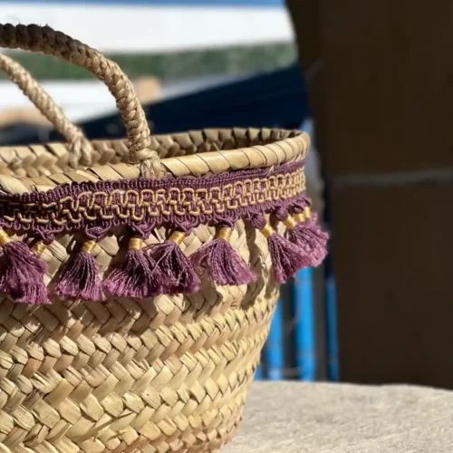 Doum and Wool Tote Bag – Natural Elegance and Comfort for Every Day