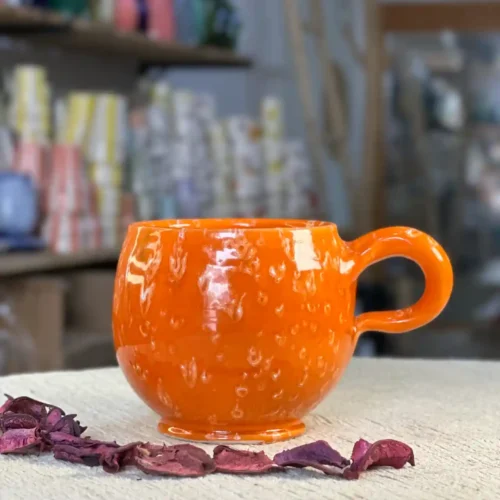 Set of 2 Handcrafted Ceramic Mugs – Unique Designs