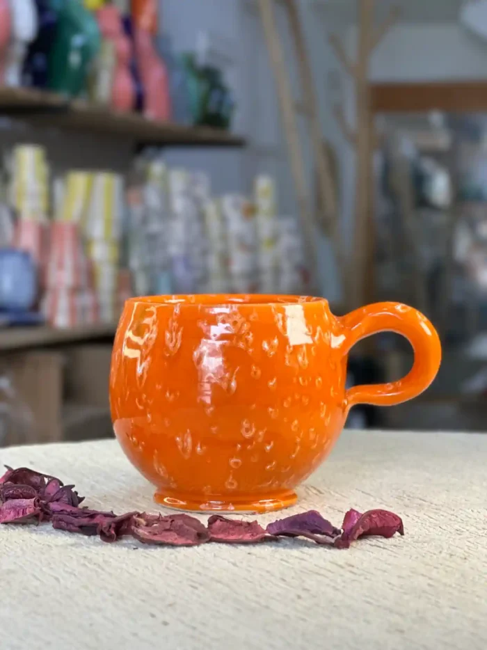 Set of 2 Handcrafted Ceramic Mugs – Unique Designs - Image 6