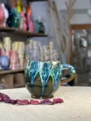 Set of 2 Handcrafted Ceramic Mugs – Unique Designs