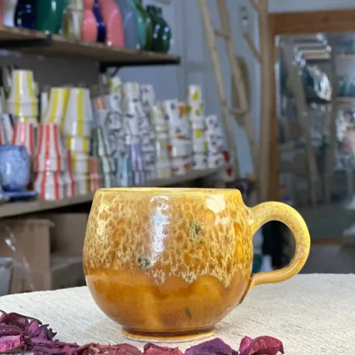 Set of 2 Handcrafted Ceramic Mugs – Unique Designs