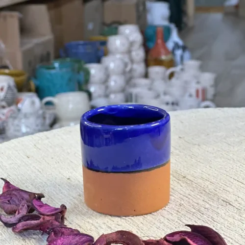 Set of 6 Handcrafted Ceramic Cups – Elegance and Authenticity at Your Table