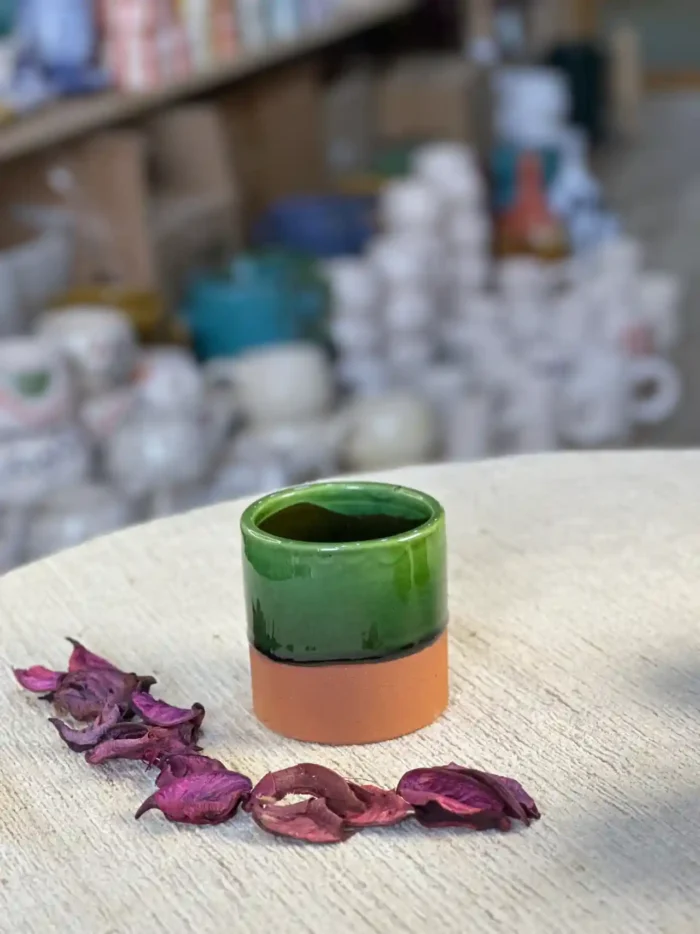 Set of 6 Handcrafted Ceramic Cups – Elegance and Authenticity at Your Table - Image 2