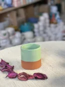 Set of 6 Handcrafted Ceramic Cups – Elegance and Authenticity at Your Table