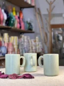 Set of 3 Ceramic Cups – Simplicity and Elegance in Color