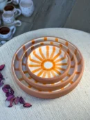 Set of 3 Ceramic Plates – Elegance with a Unique Design