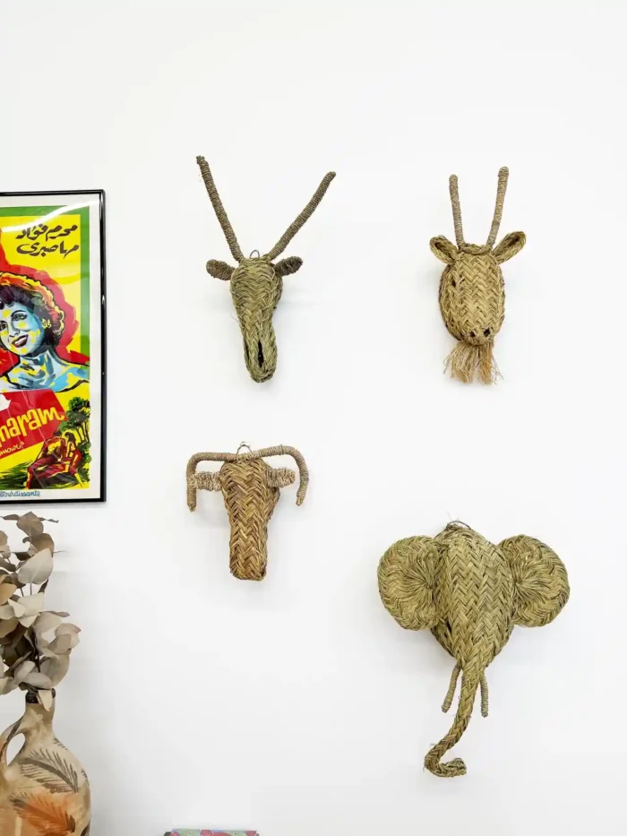 Straw Wall Trophies – Bring Nature Into Your Home