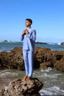 Blue Linen Set – Refreshing Elegance and Comfort