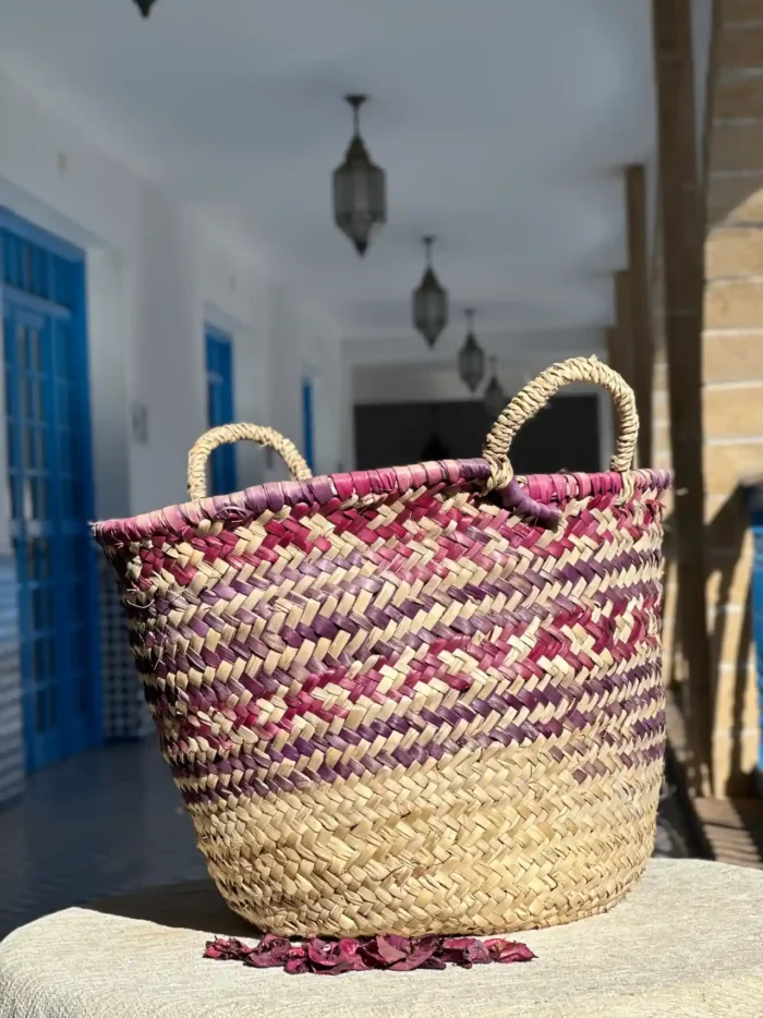 Bohemian Straw Bag – Natural Elegance from Essaouira - Image 2