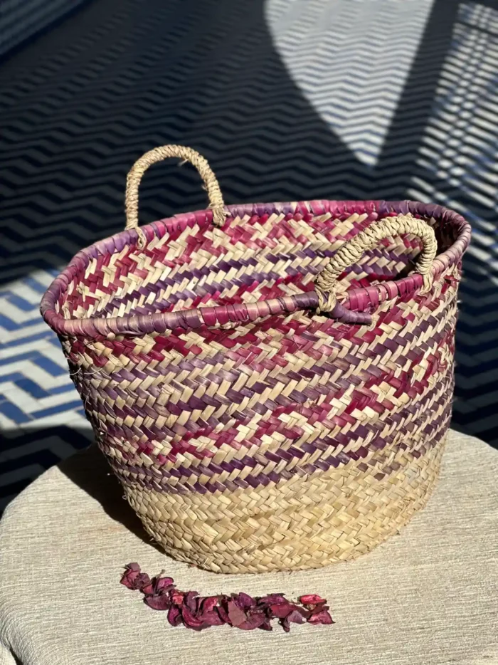 Bohemian Straw Bag – Natural Elegance from Essaouira