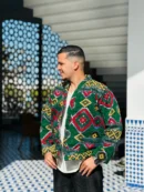 Moroccan Jacket for Men in Green – The Harmony of Tradition