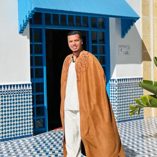 Traditional Moroccan Cape for Men – Handcrafted Elegance and Heritage